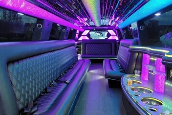 Overland Park Limo Interior