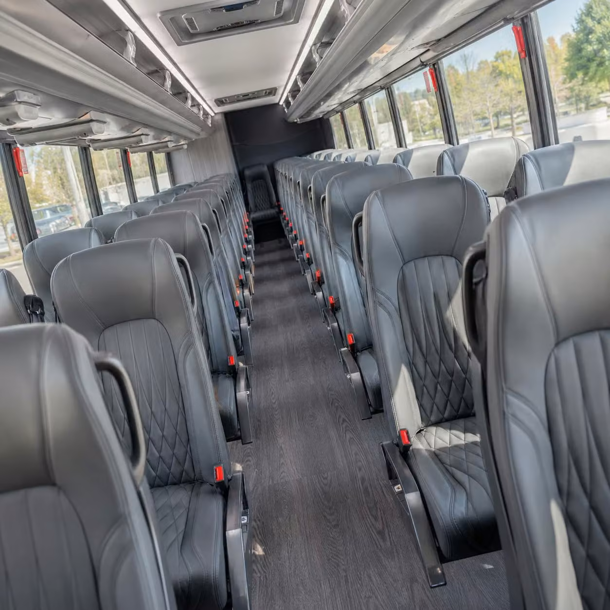 25 passenger minibus inside