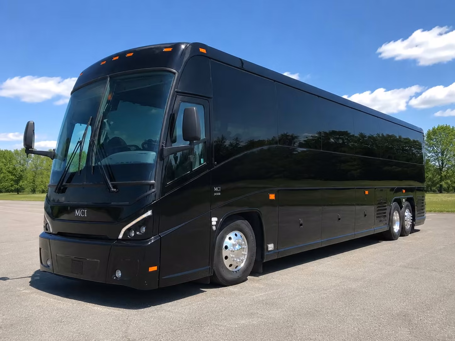 56 passenger charter bus
