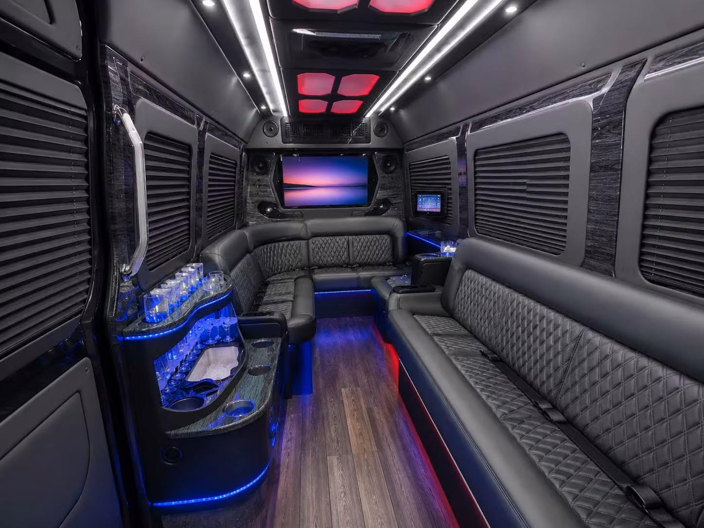 overland park sprinter van rental with driver
