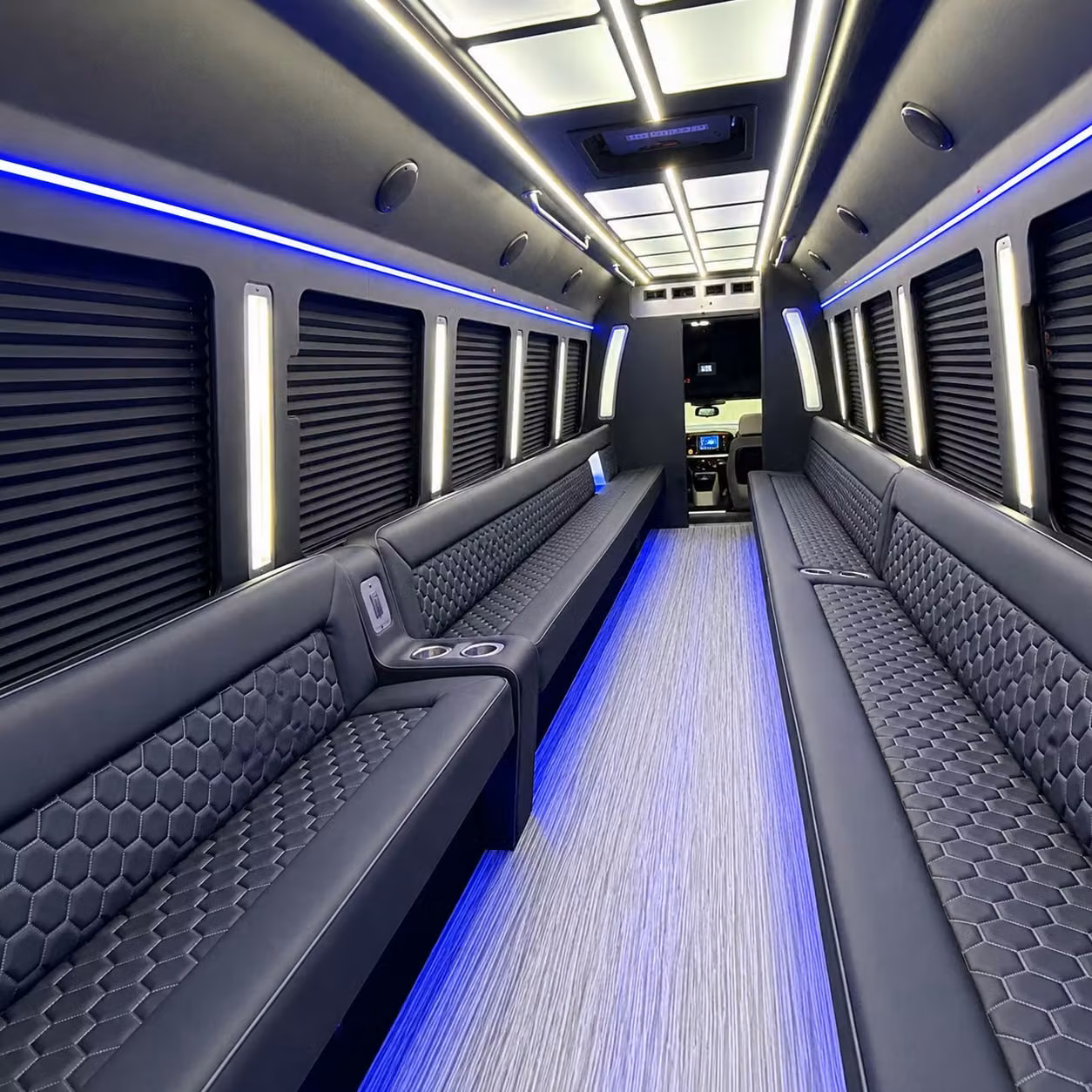 party bus interior