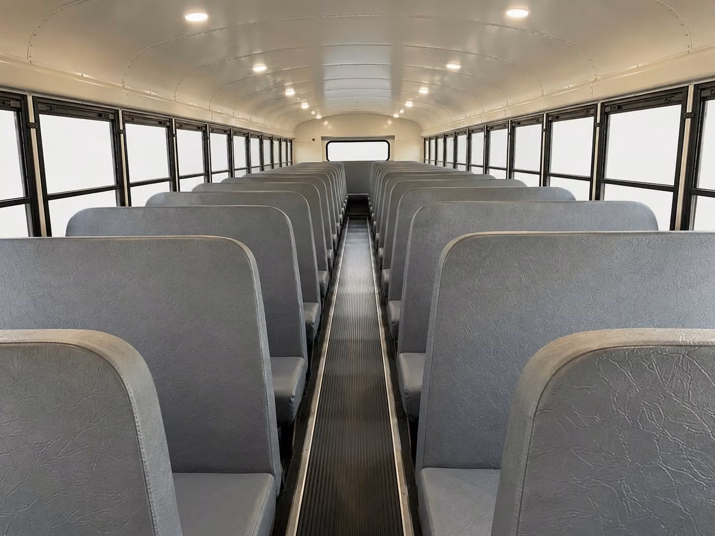 school bus interior