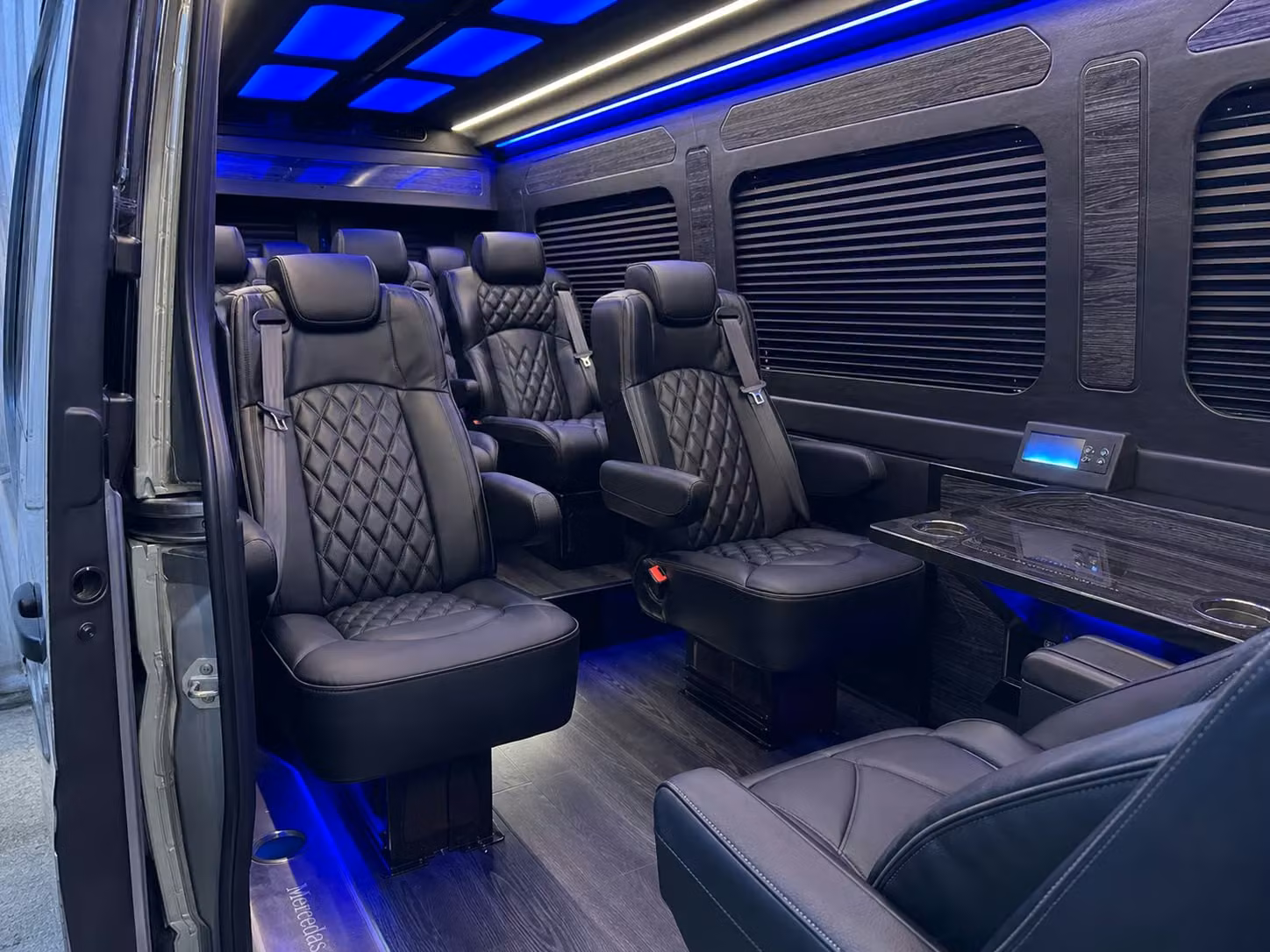 sprinter van transportation for groups and events across overland park